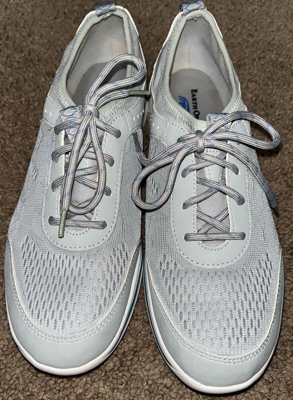 Earth Origins Freeform Athletic Sneakers Neutral Grey Women Sz 8M